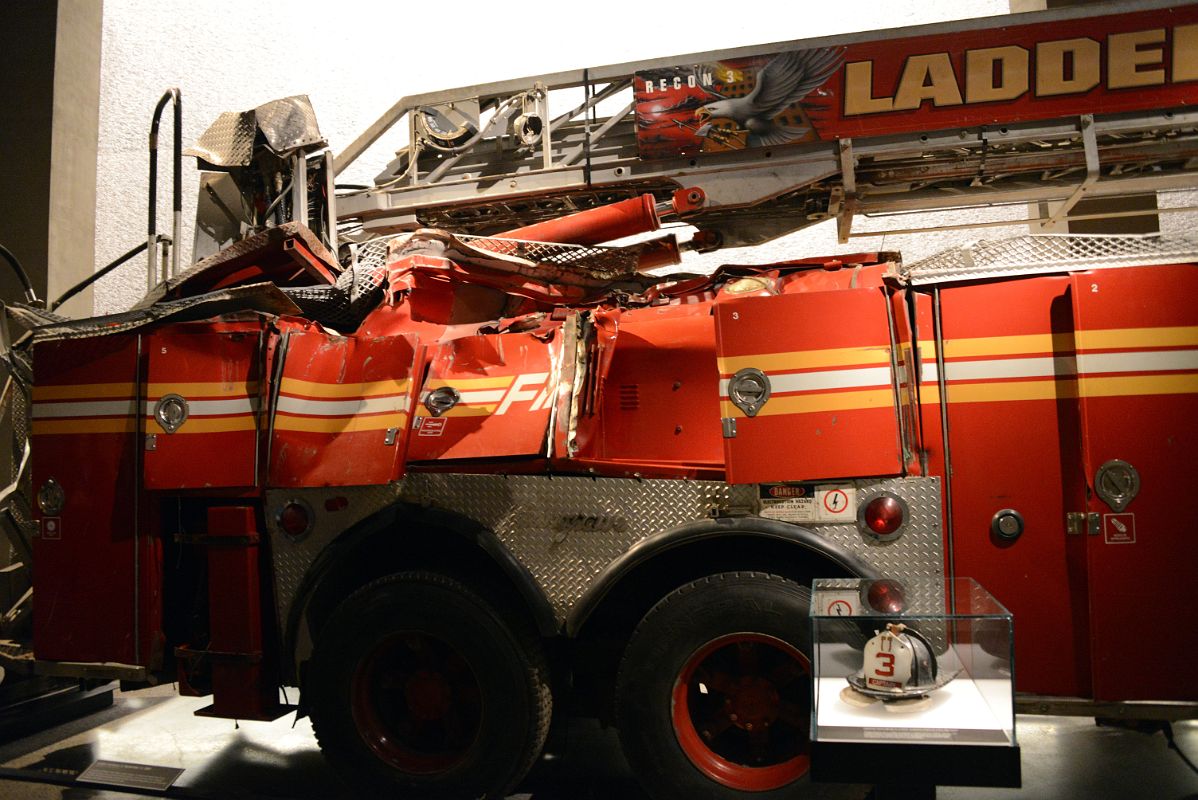 26D New York City Fire Department Ladder Company 3 Truck In The Center Passage 911 Museum New York